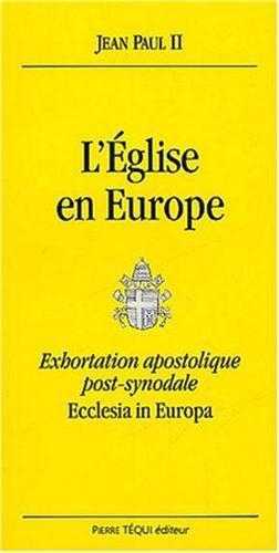 L'Eglise en Europe