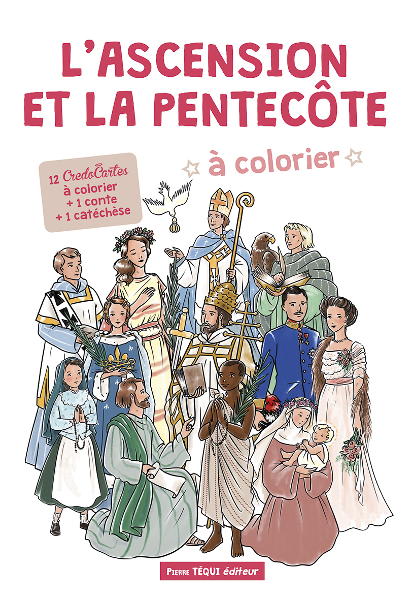 L’Ascension et la Pentecôte à colorier