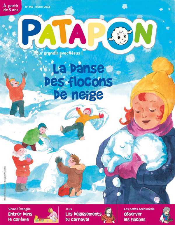 Patapon Février 2018 N°448 - La danse des flocons de neige