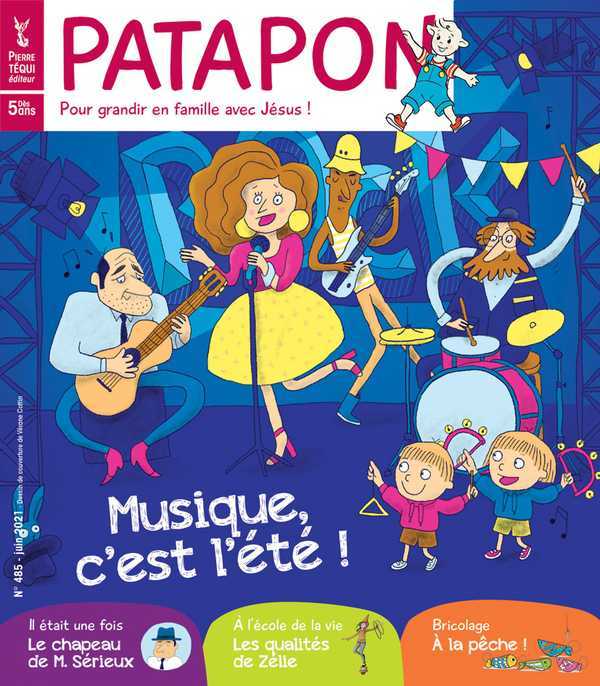 Patapon Juin 2021 N°485 - Musique, c'est l'été !