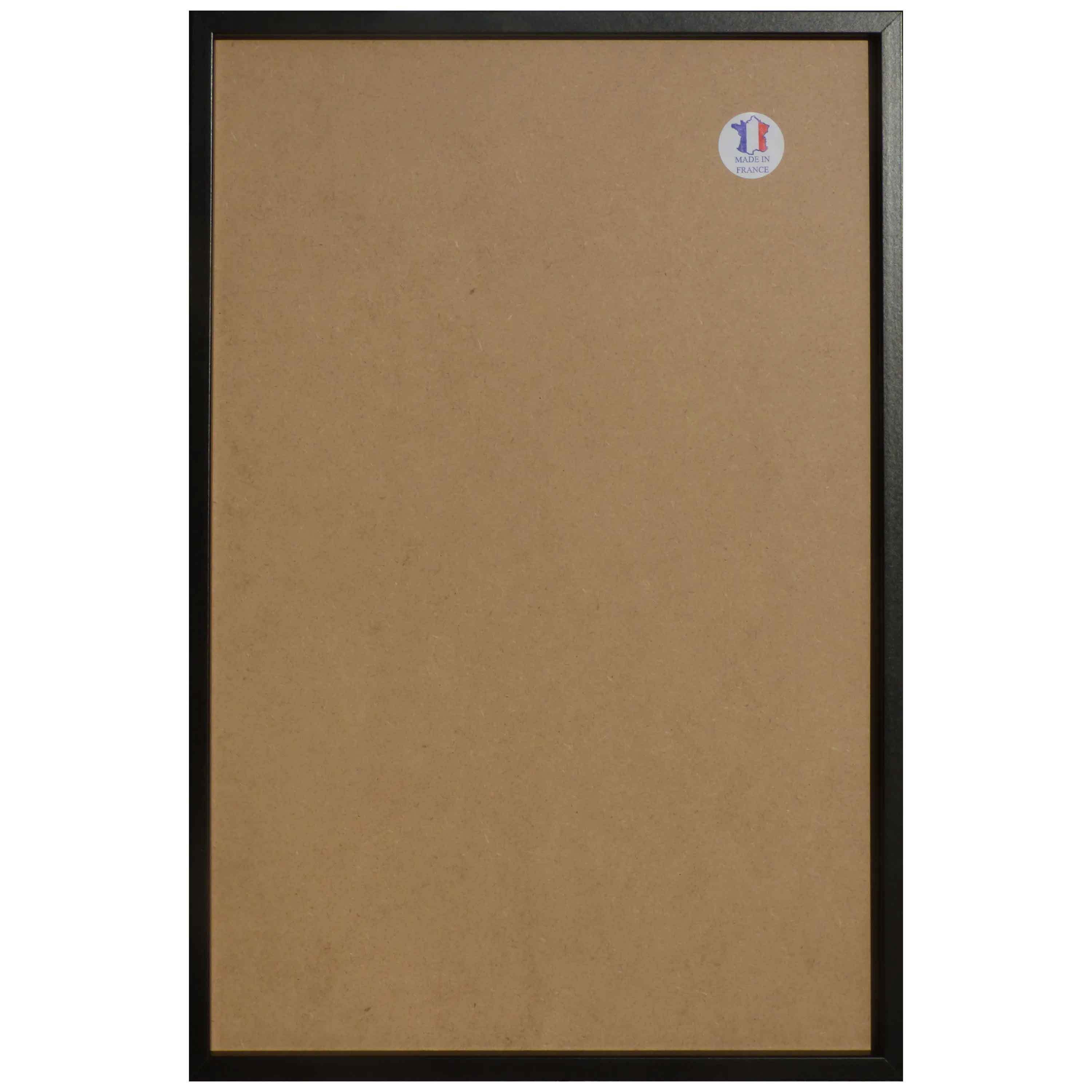 CADRE NOIR SUR MESURE POUR CARTE EN RELIEF 3DMAP