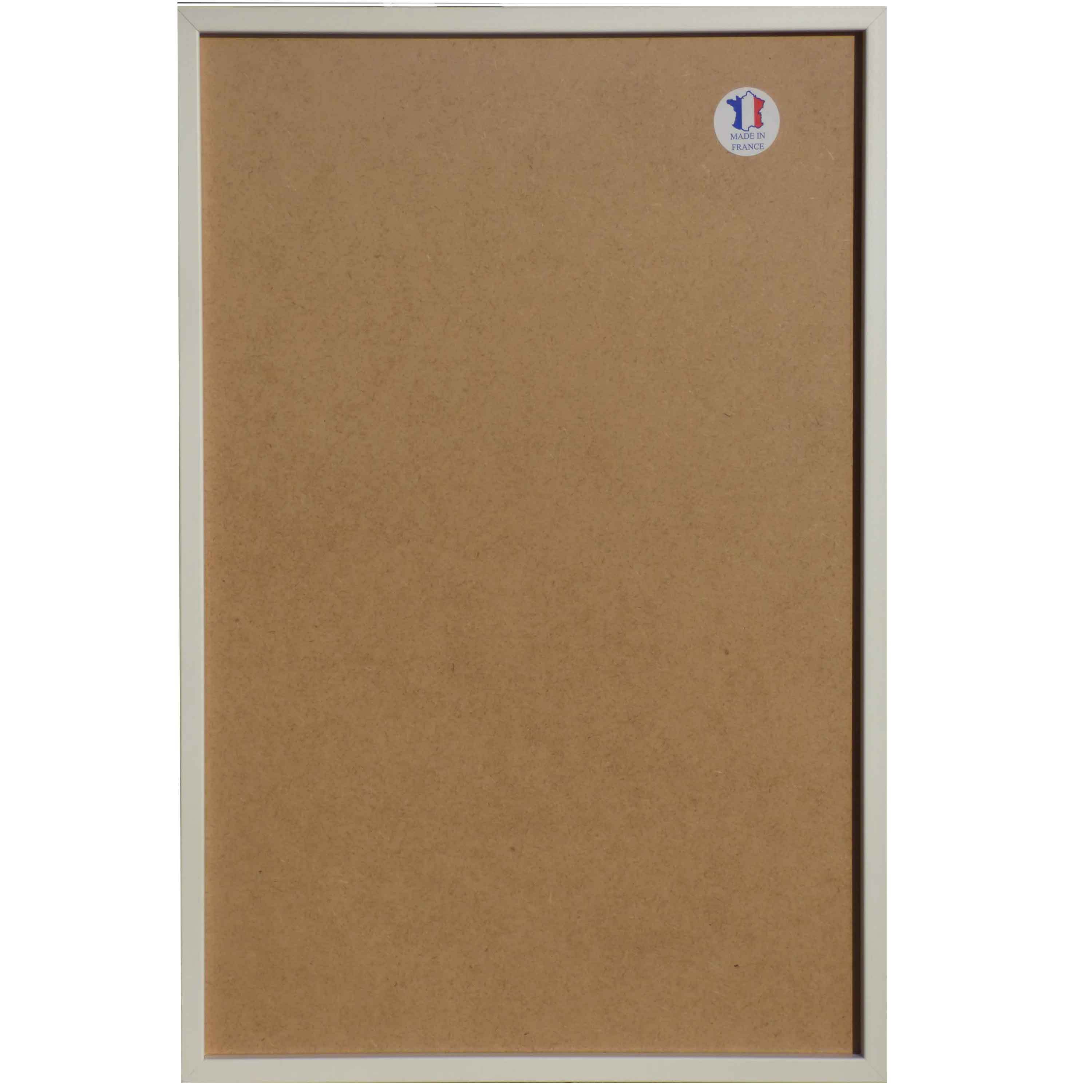 CADRE BLANC SUR MESURE POUR CARTE EN RELIEF 3DMAP