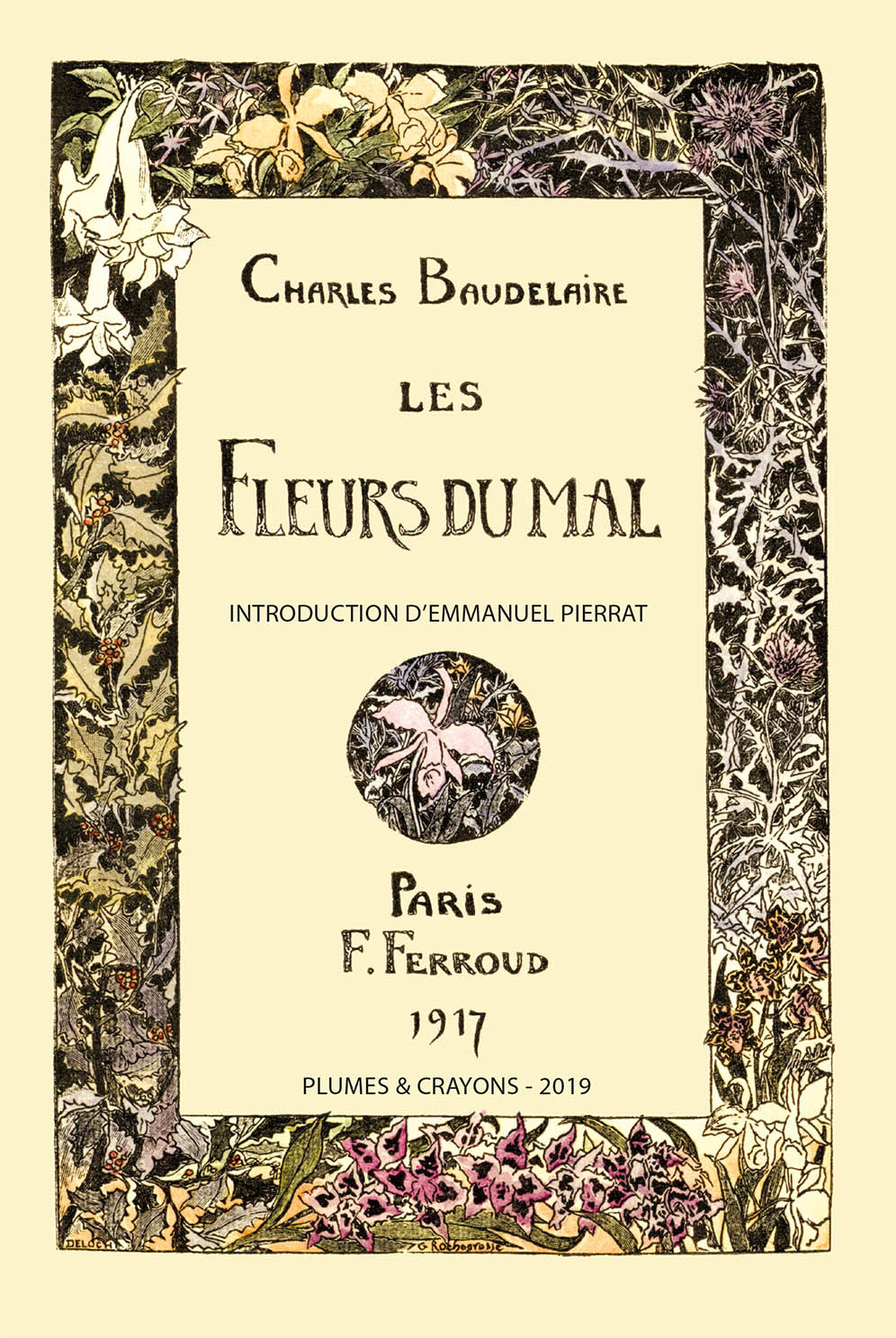 Les fleurs du mal. Illustrations de Rochegrosse