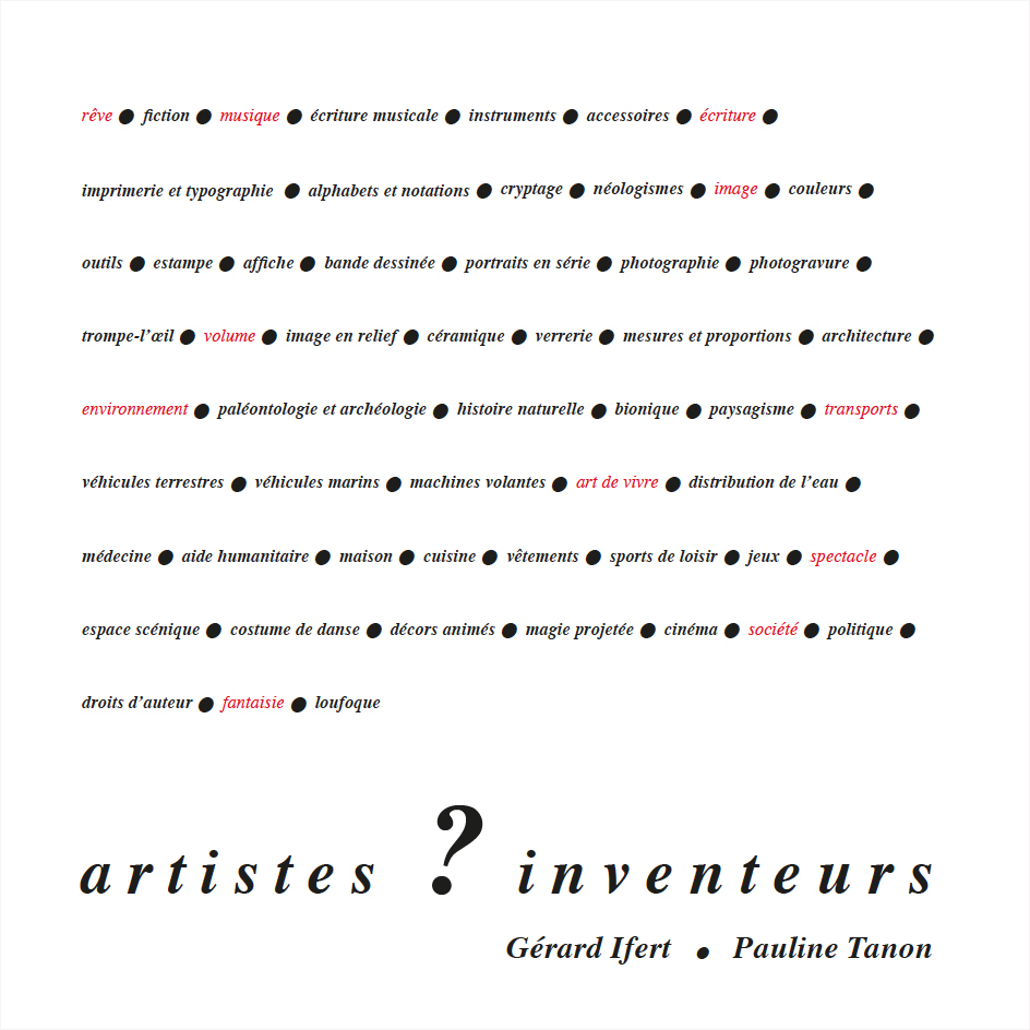 Artistes ? inventeurs