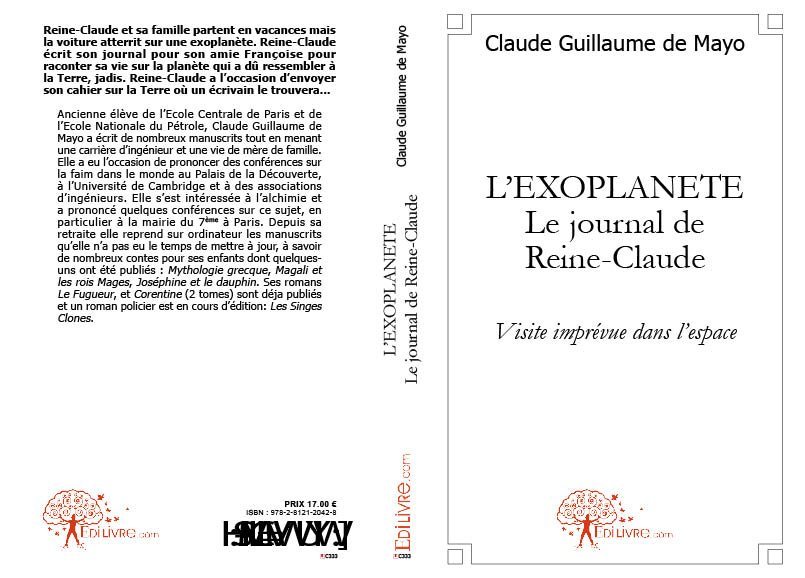 L'exoplanete le journal de reine claude