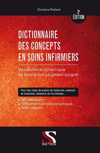 DICTIONNAIRE DES CONCEPTS EN SOINS INFIRMIERS 2E EDITION