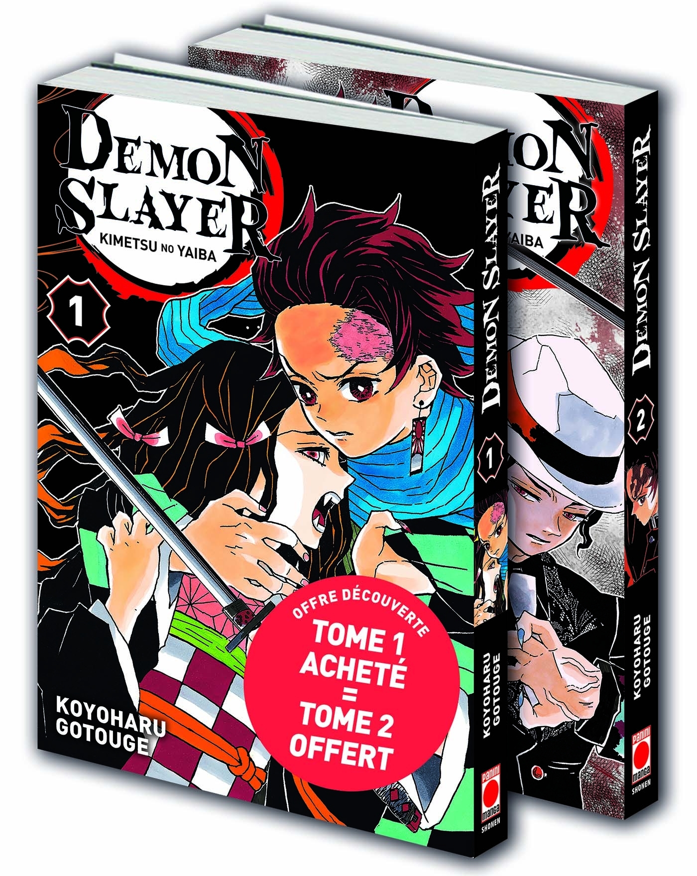 Demon Slayer: pack découverte (T01 acheté = T02 offert)