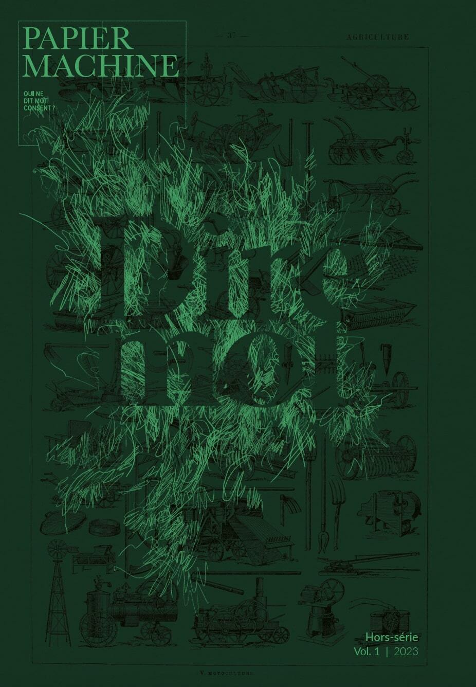 Papier machine, hors-série, n°1. Dire mot (1)