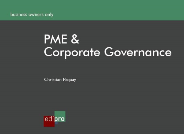 PME ET CORPORATE GOVERNANCE
