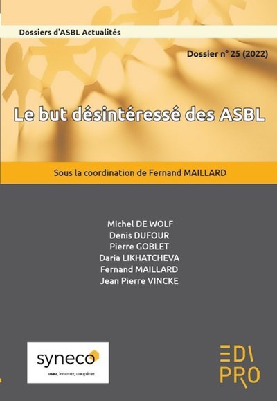 Le but désintéressé des ASBL