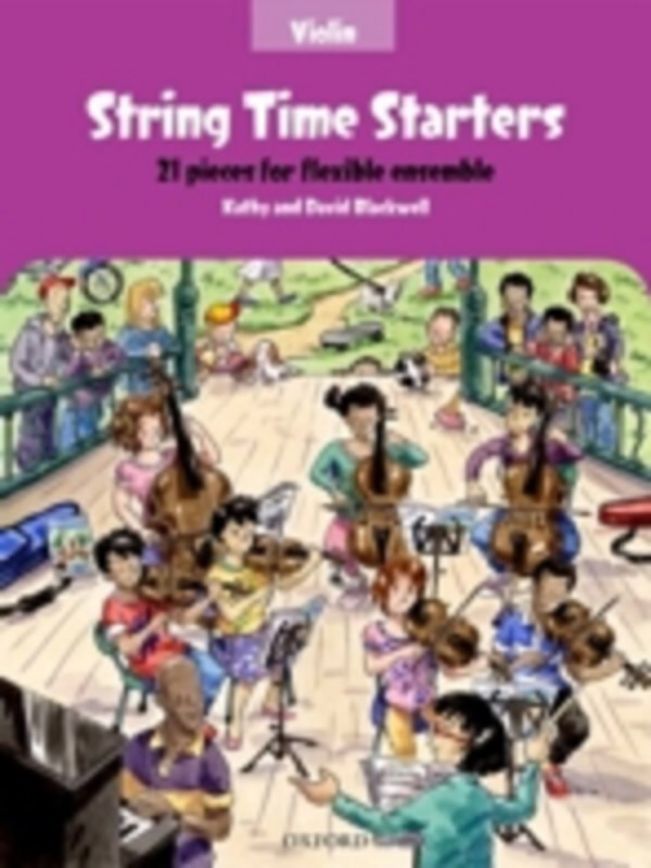 KATHY BLACKWELL_DAVID BLACKWELL : STRING TIME STARTERS VIOLIN BOOK - RECUEIL - VIOLON