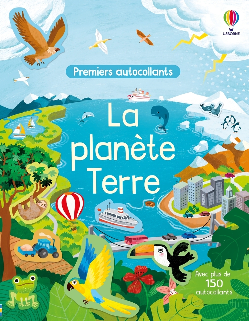 La planète Terre - Premiers autocollants