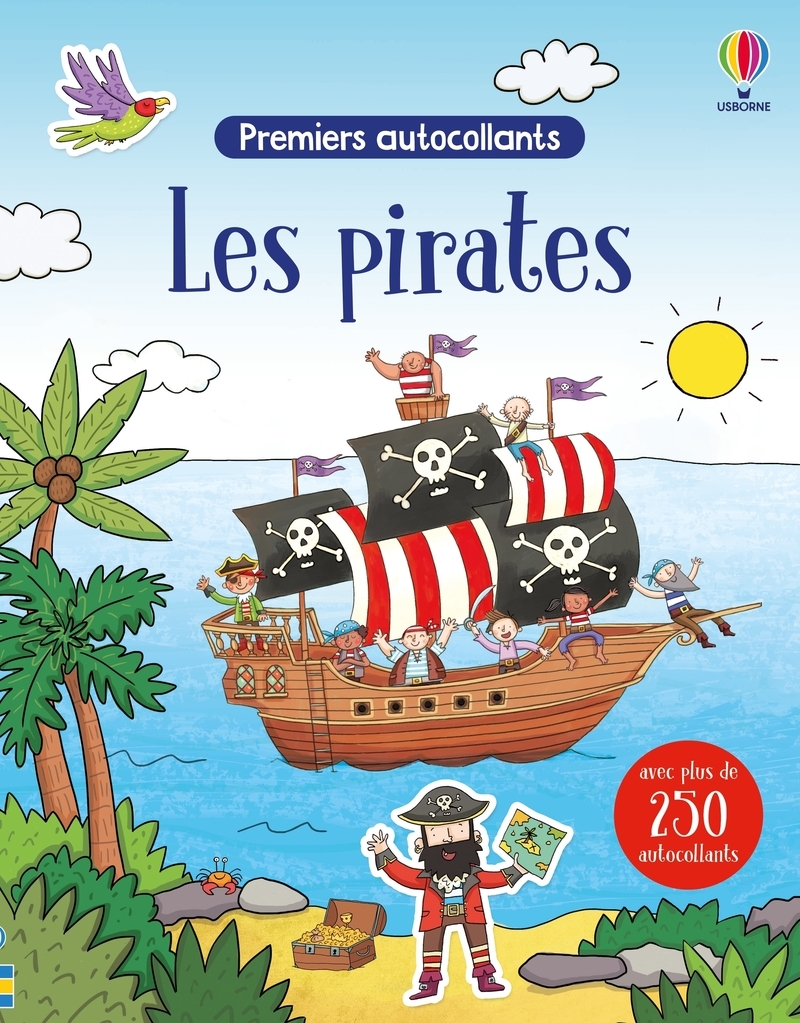 Les pirates - Premiers autocollants - Dès 3 ans