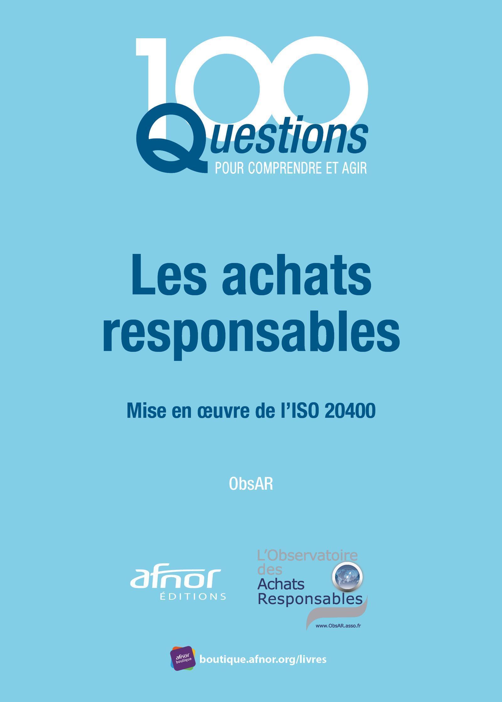 Les achats responsables