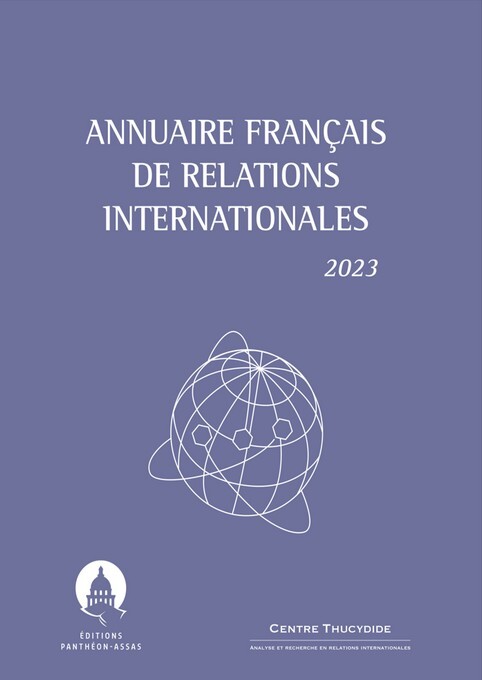 Annuaire français de relations internationales 2023