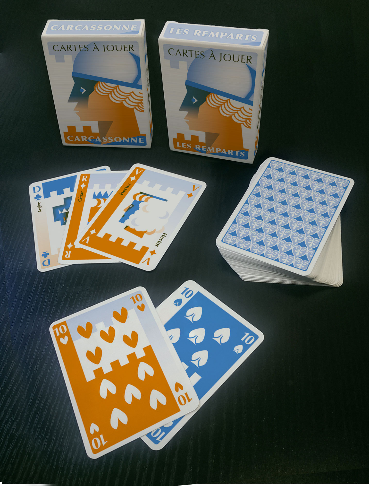 Jeu 52 cartes Les Remparts