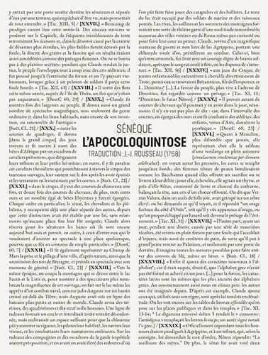 Apocoloquintose de l’empereur Claude (L’)