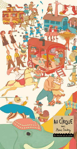 Au cirque avec Marie Caudry