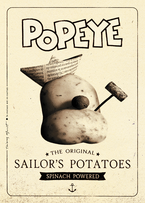 Affiche Popeye / Thierry Murat
