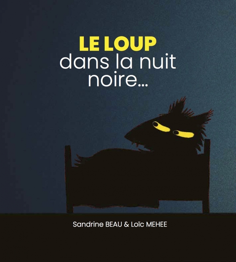 Le loup dans la nuit noire