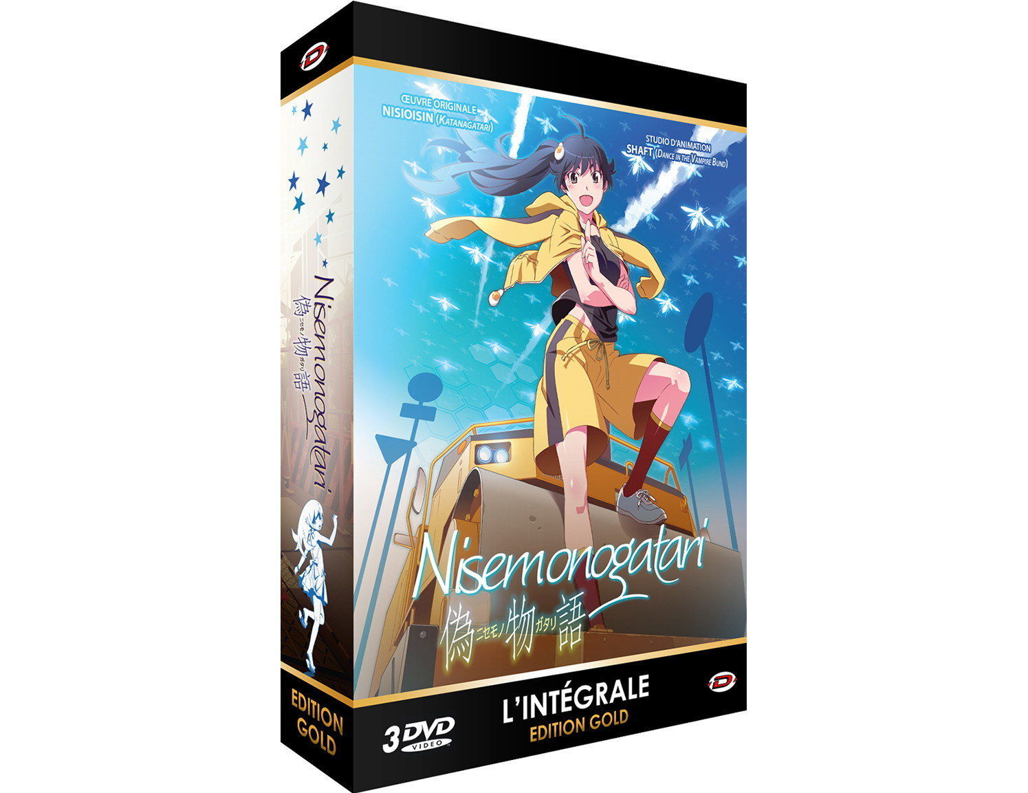 NISEMONOGATARI - INTEGRALE - ED. GOLD - 3 DVD + LIVRET