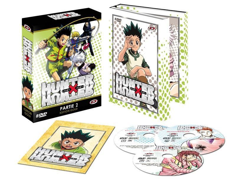 HUNTER X HUNTER - PARTIE 2 + OAV - ED. GOLD - 8 DVD