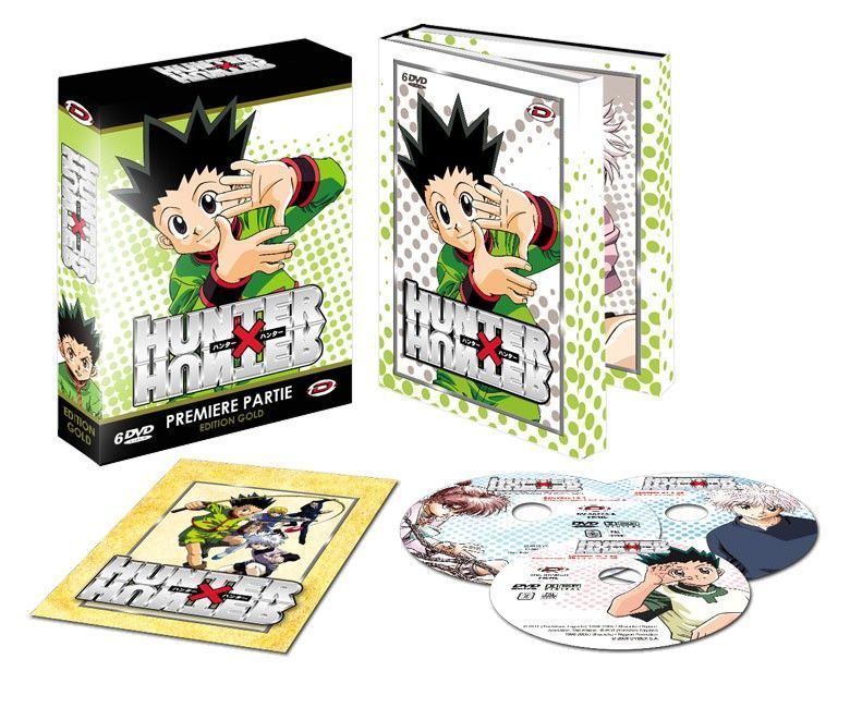 HUNTER X HUNTER - PARTIE 1 - ED. GOLD - 6 DVD + LIVRET
