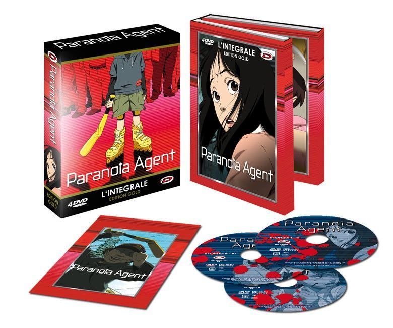 PARANOIA AGENT - INTEGRALE - ED. GOLD - 4 DVD + LIVRET