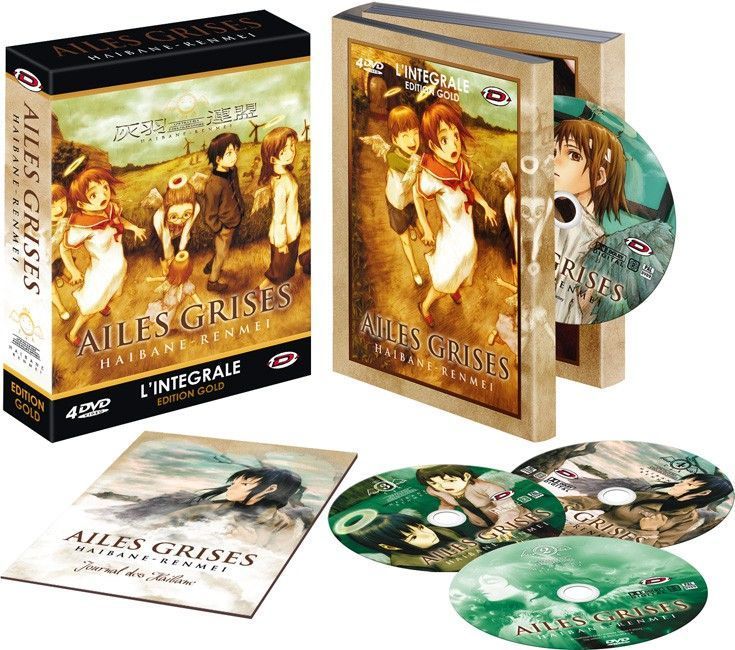 AILES GRISES - INTEGRALE - ED. GOLD - 4 DVD + LIVRET