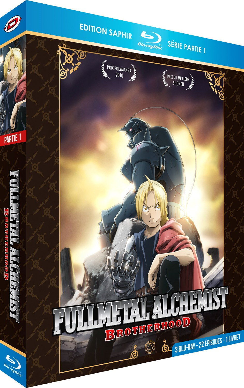 FMA - BROTHERHOOD - PARTIE 1 - ED. SAPHIR - 3 BLU-RAY
