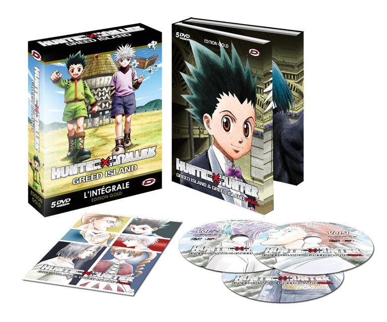 HUNTER X HUNTER - GREED ISLAND - INTEGRALE ED. GOLD - 5 DVD