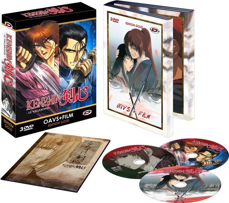 KENSHIN - OAV + FILM - INTEGRALE - ED. GOLD - 3 DVD