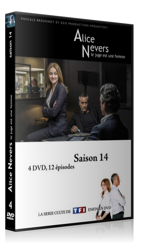 ALICE NEVERS, LE JUGE EST UNE FEMME S14 - 4 DVD