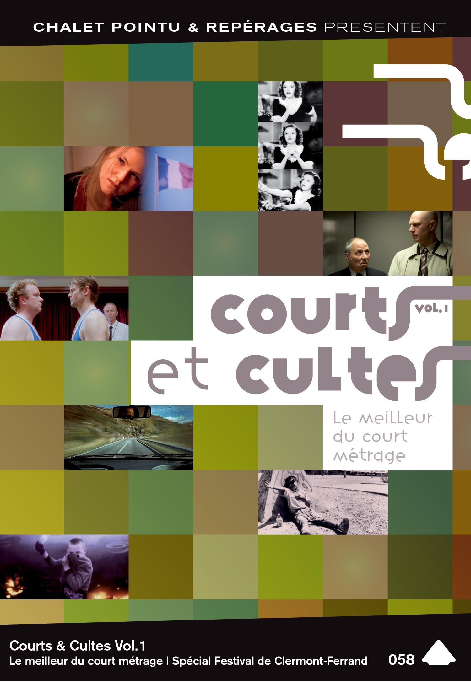 COURTS ET CULTES VOL 1 - DVD
