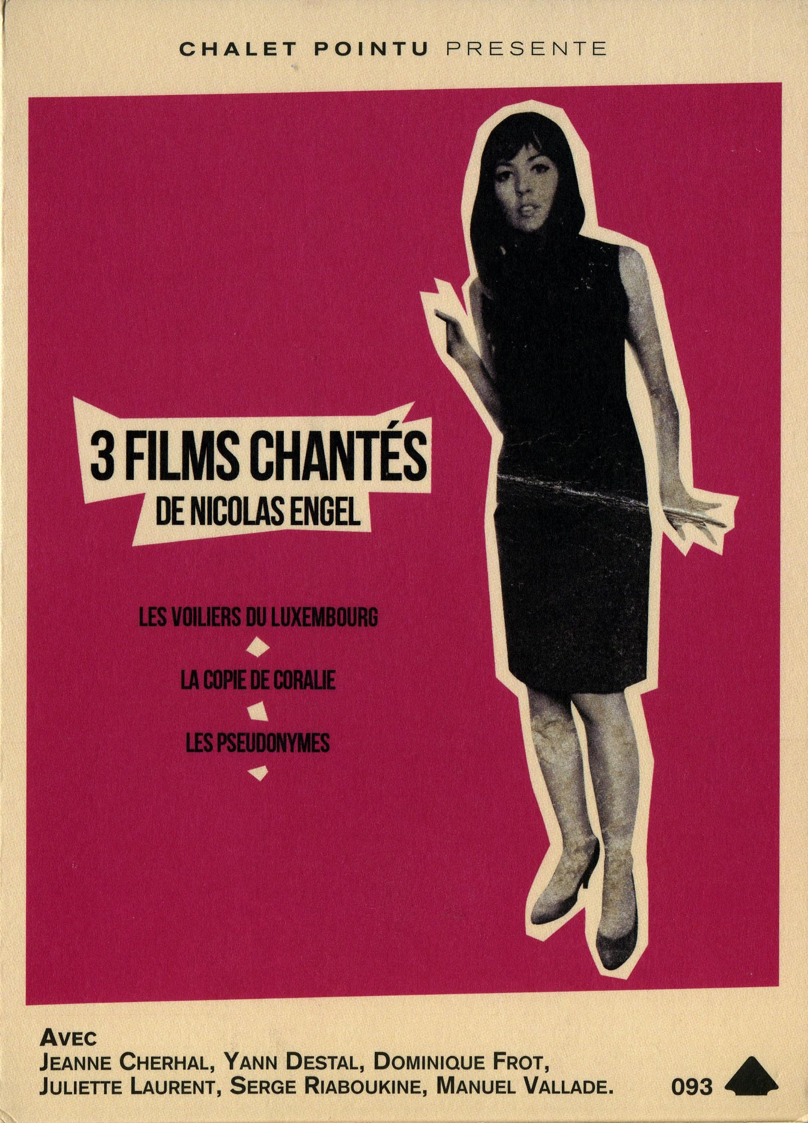 TROIS FILMS CHANTES - DVD