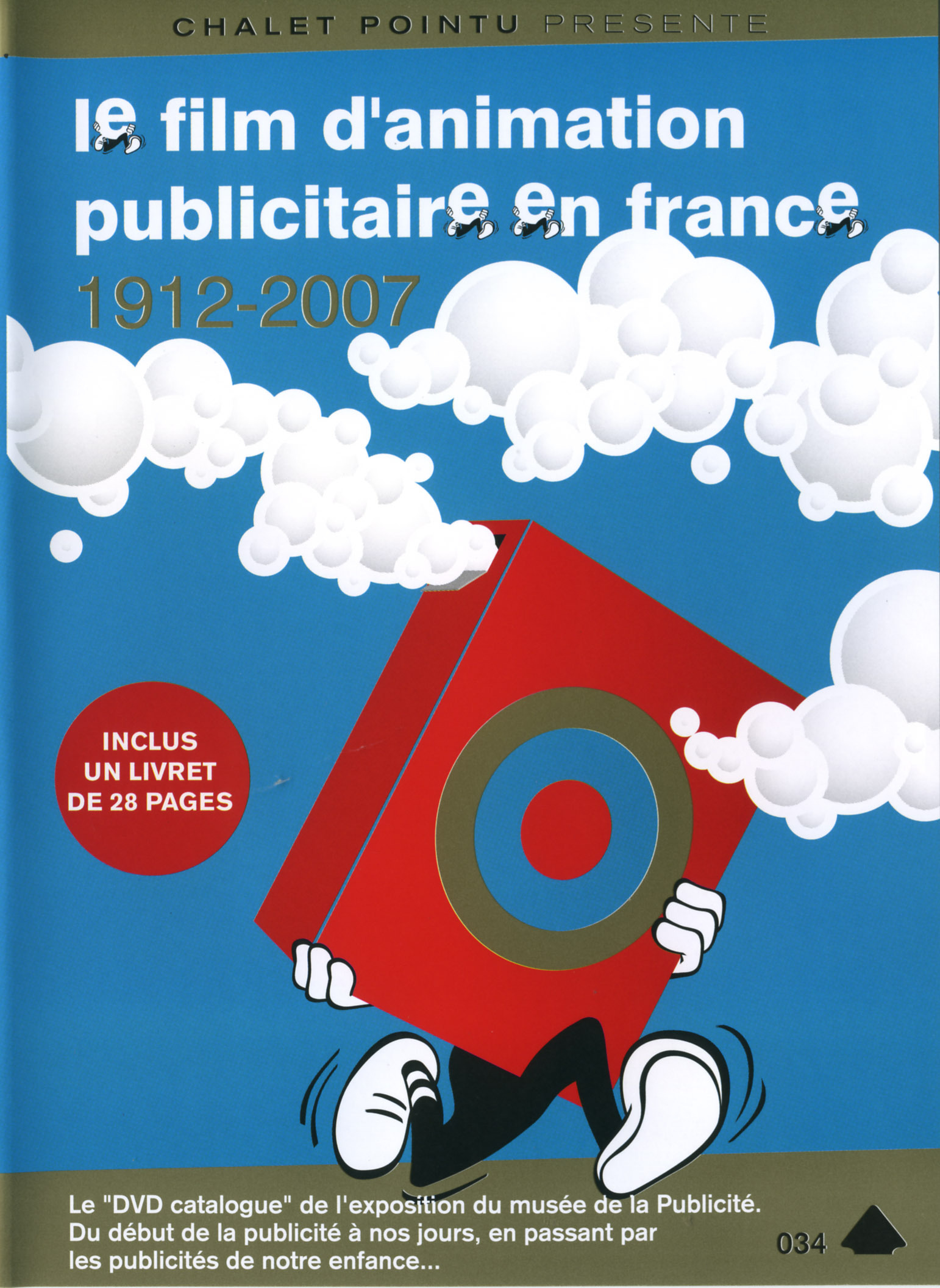 FILM ANIMATION PUB FRANCE-DVD  1912-2007