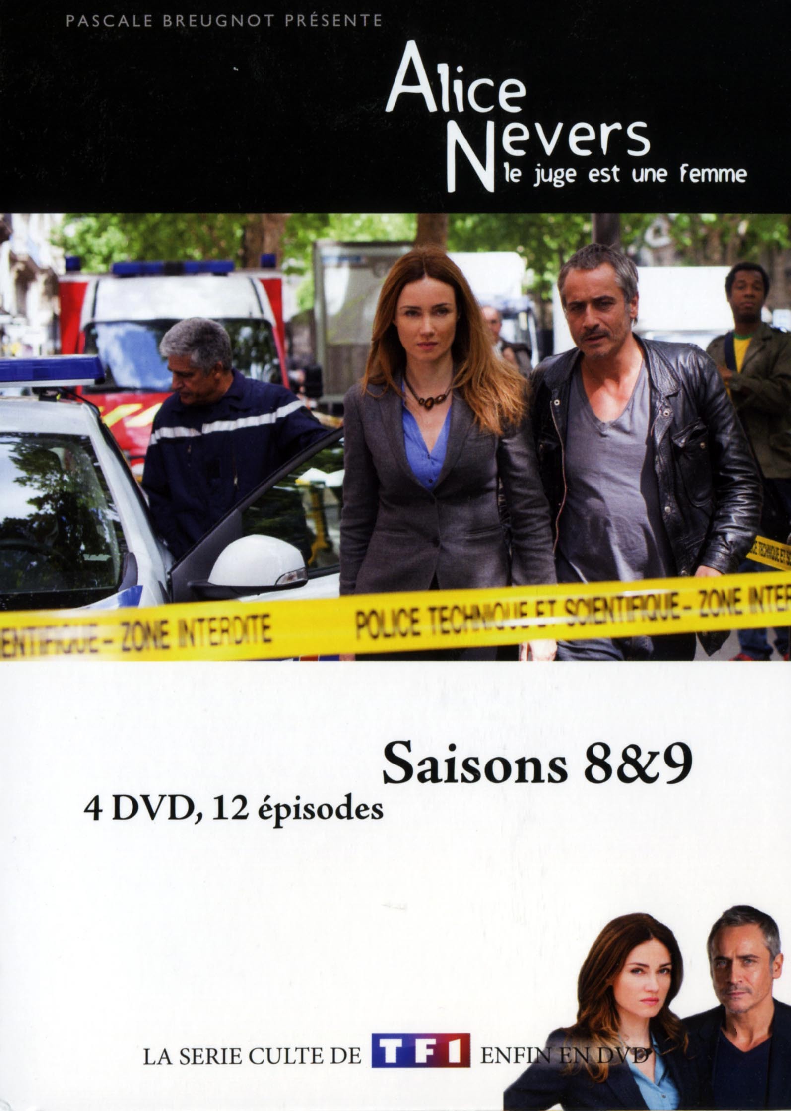 ALICE NEVERS, LE JUGE EST UNE FEMME S8-S9 - 4 DVD