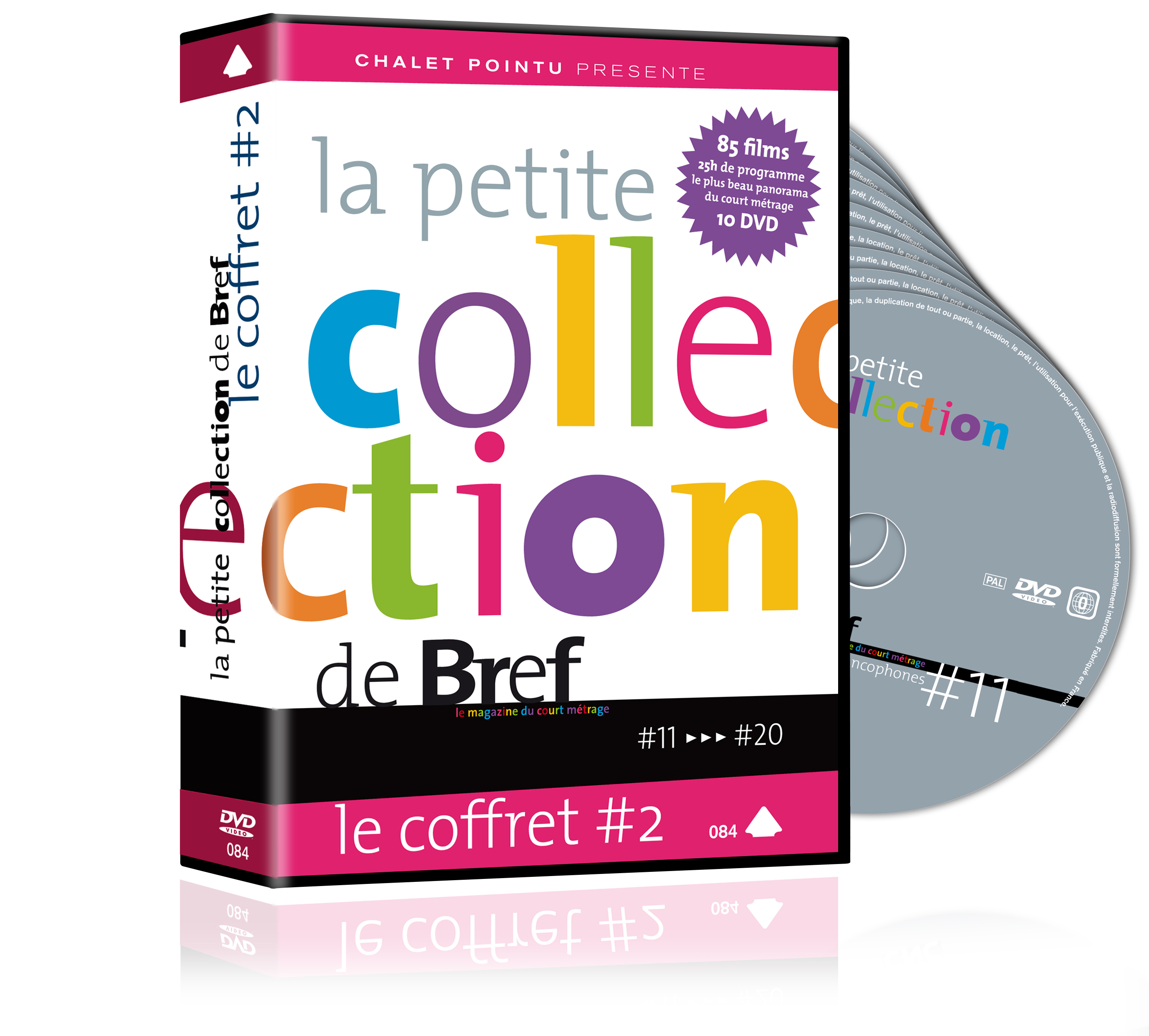 COFFRET LA PETITE COLLECTION DE BREF VOL2 - 10 DVD