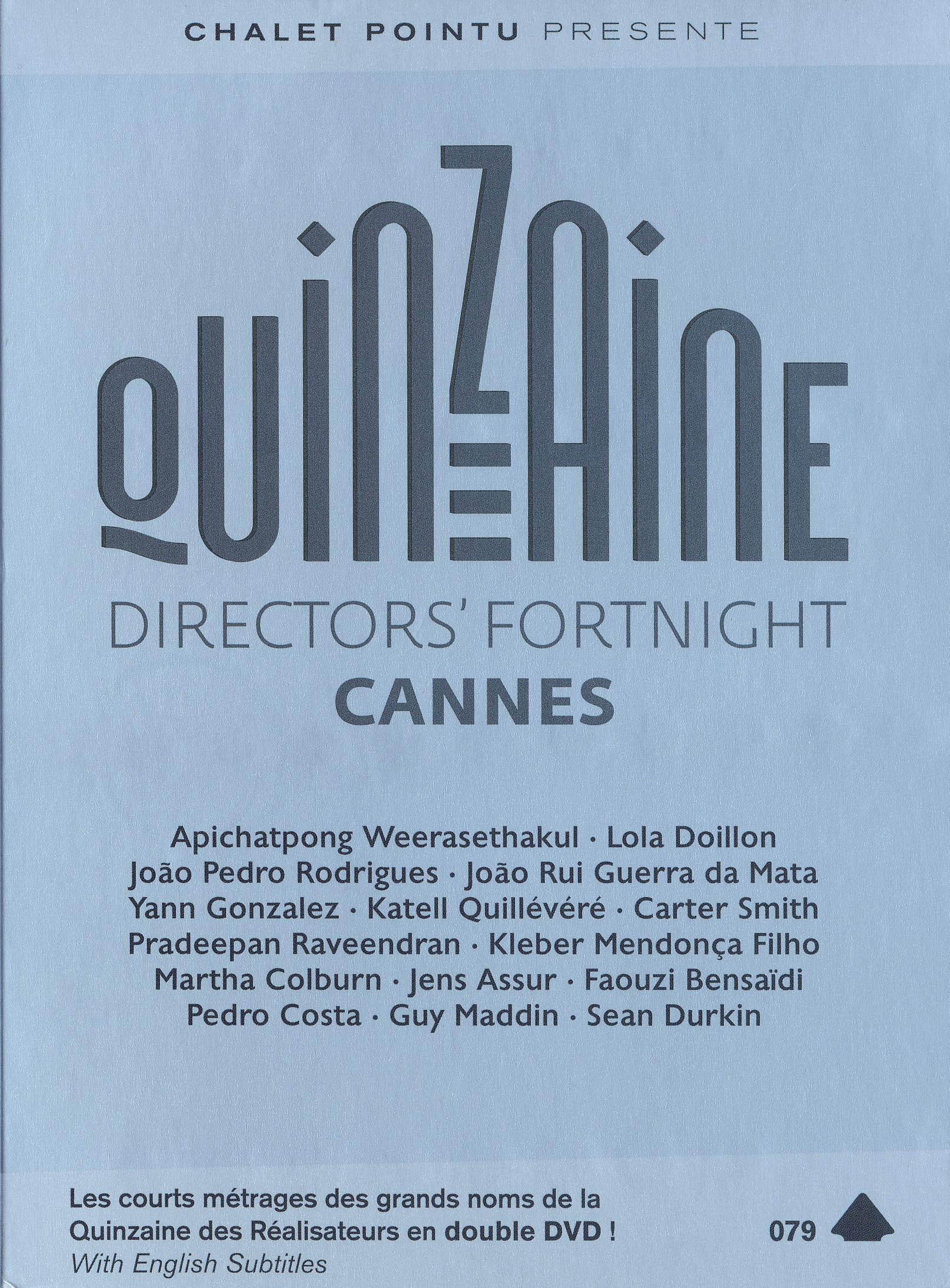 COFFRET 2DVD QUINZAINE REALIS.