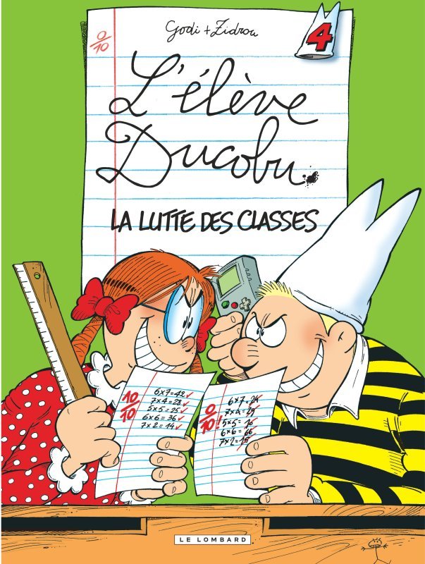 Ducobu  - Tome 4 - La Lutte des classes (Version avec stylo)