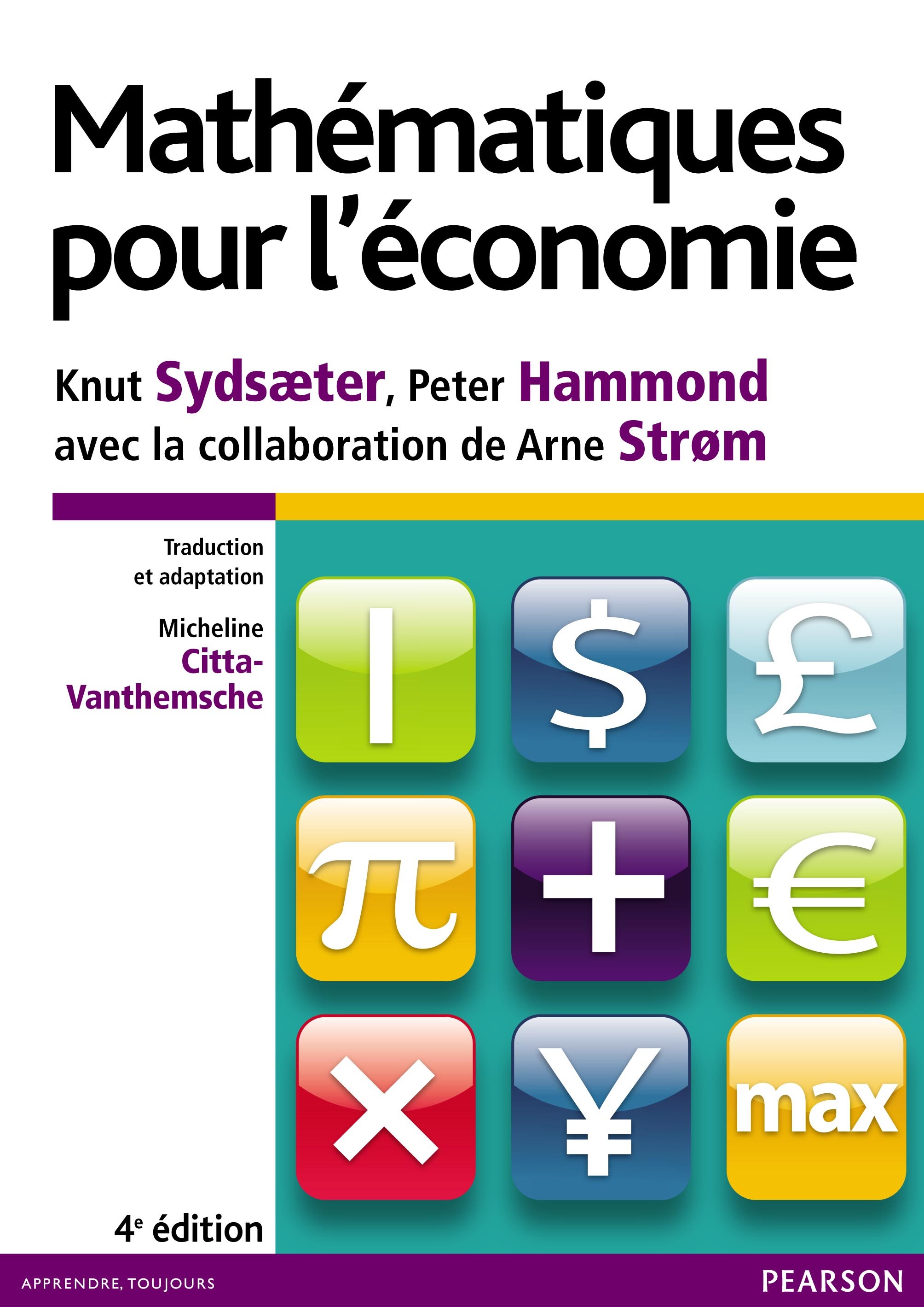 MATHEMATIQUES POUR L'ECONOMIE
