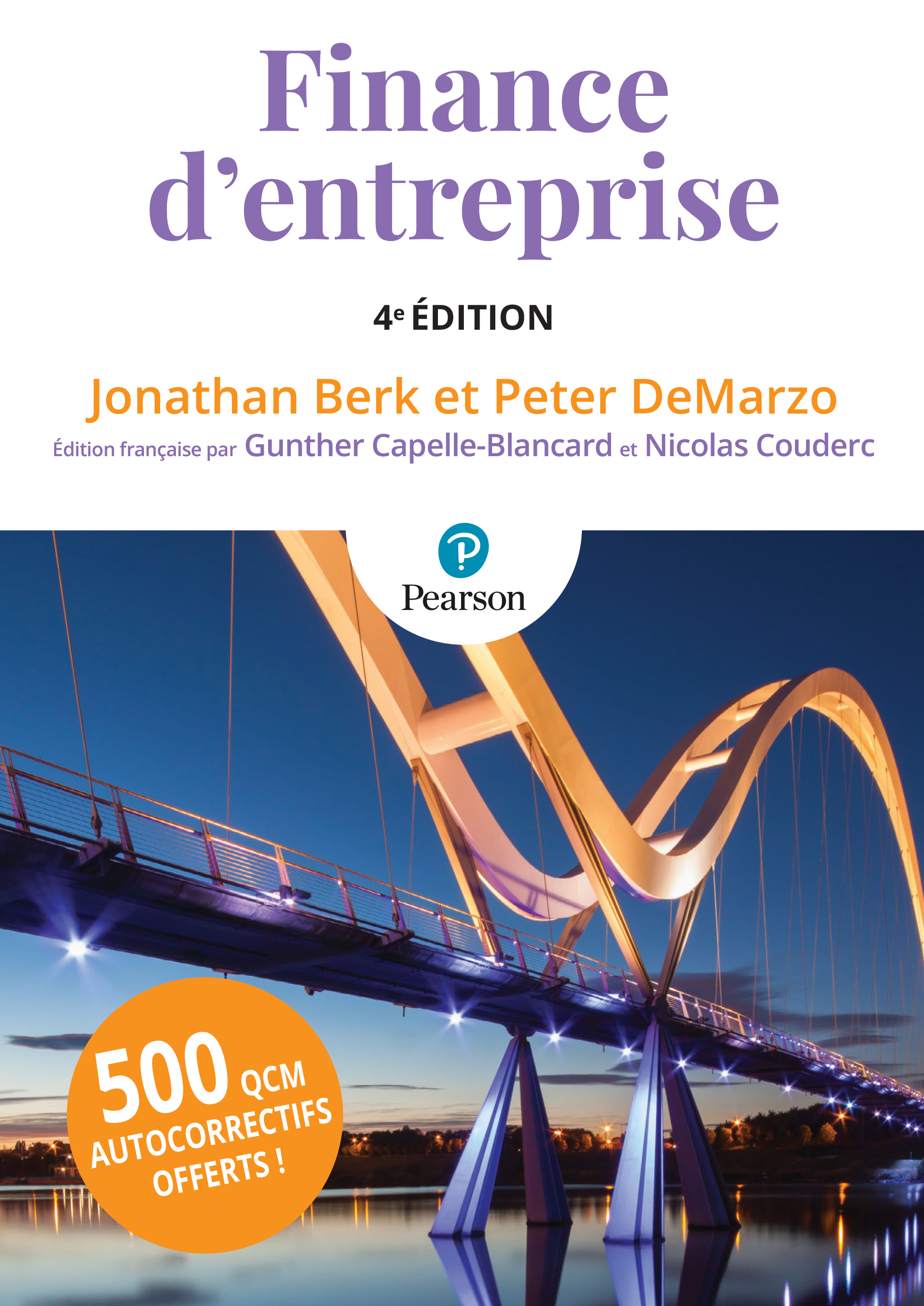 FINANCE D'ENTREPRISE 4E EDITION + QCM