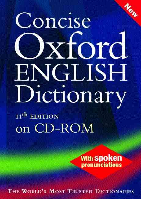 CONCISE OXFORD ENGLISH DICTIONARY