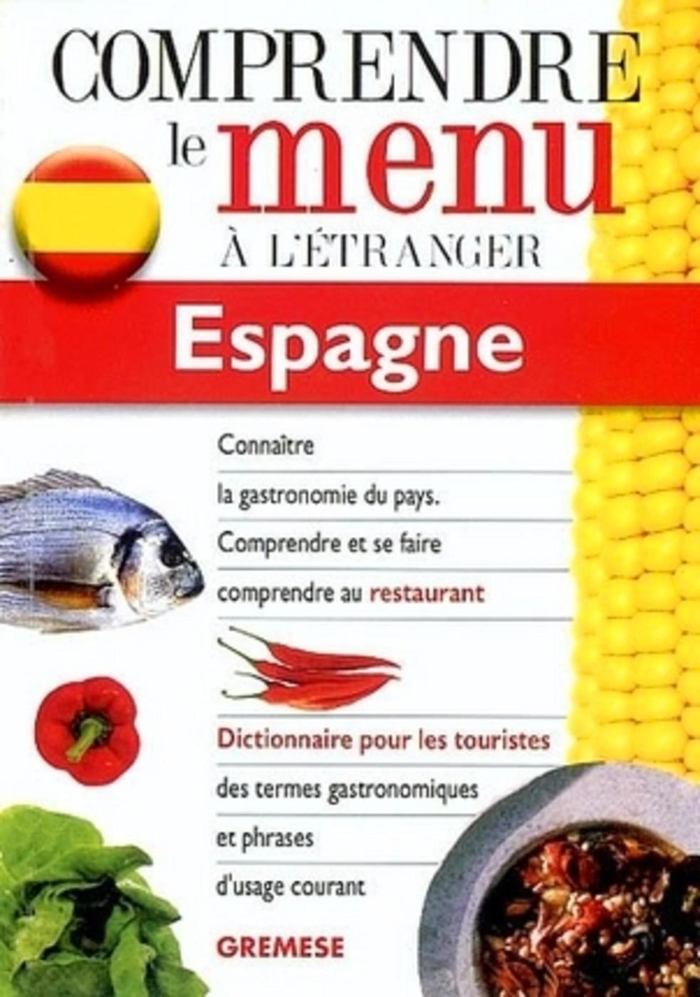 Comprendre le menu à l'étranger : Espagne