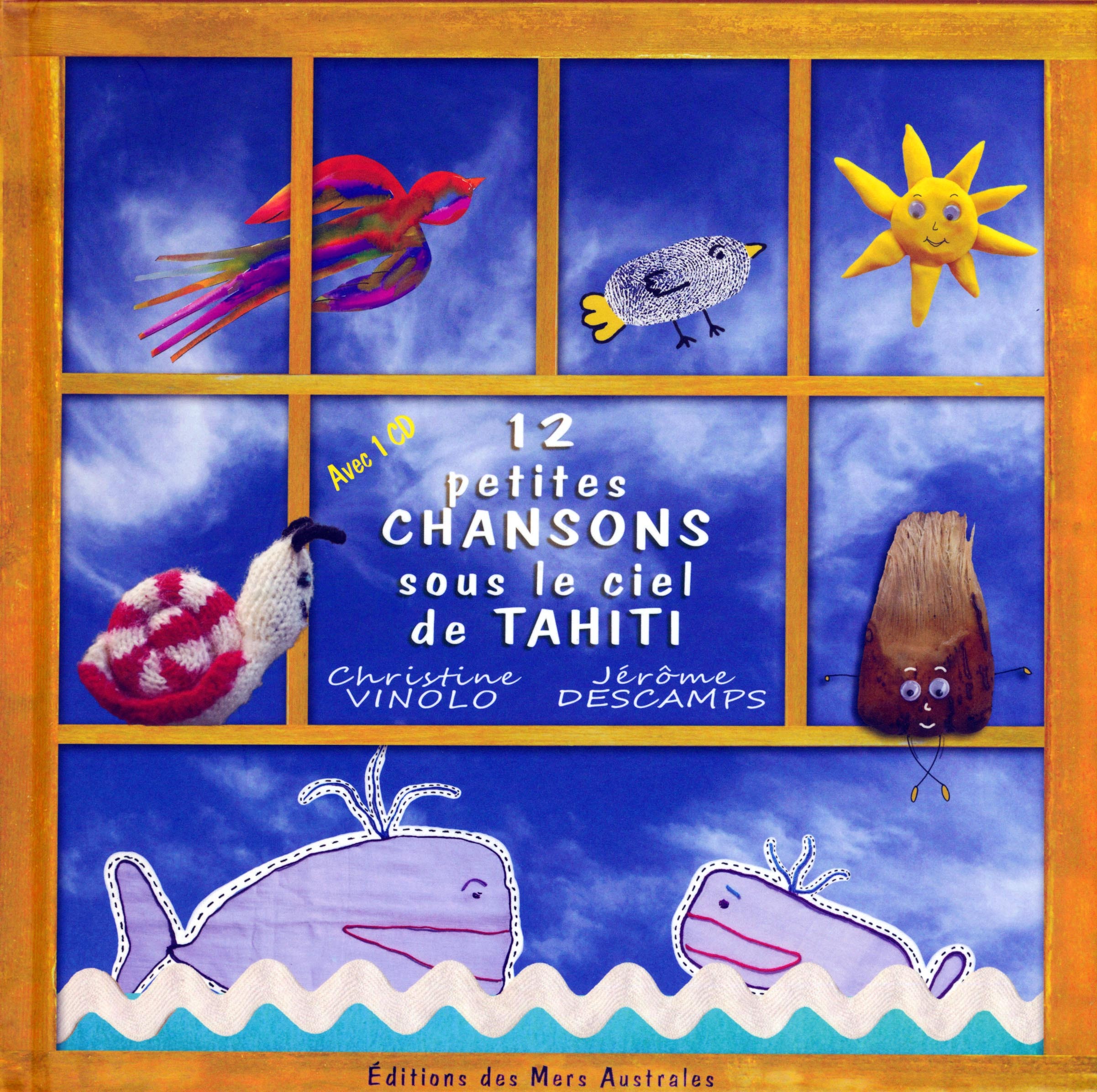 12 PETITES CHANSONS SOUS LE CIEL DE TAHITI - LIVRE