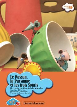 Le paysan, la paysanne et les trois souris