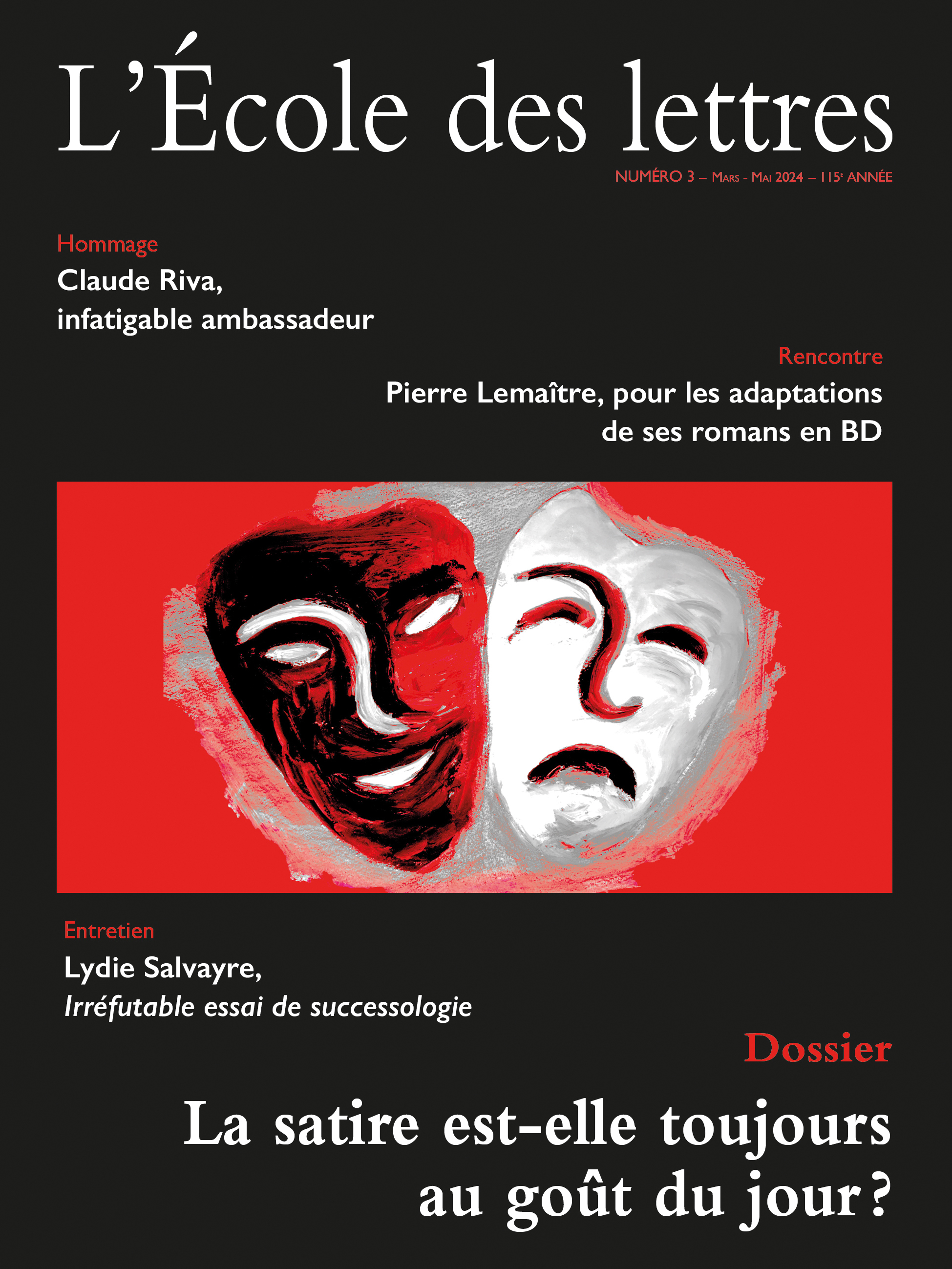 L'École des lettres n°3 - Mars 2024