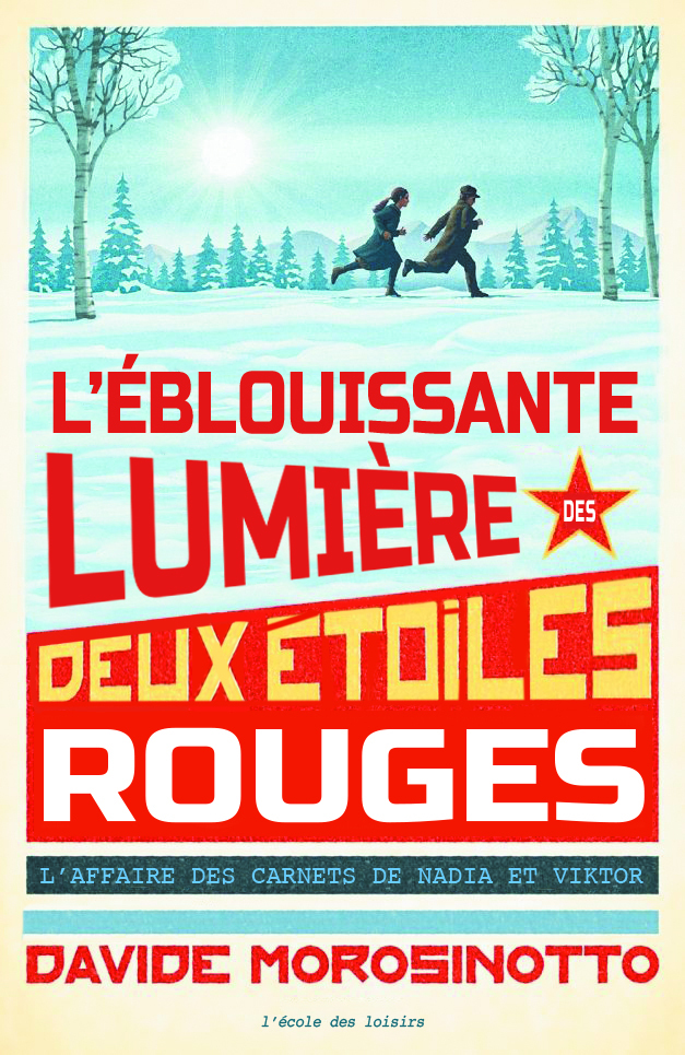 L'éblouissante lumière des deux étoiles rouges