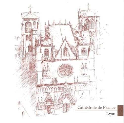 Lot de 5 cartes Cathédrale de France - Lyon
