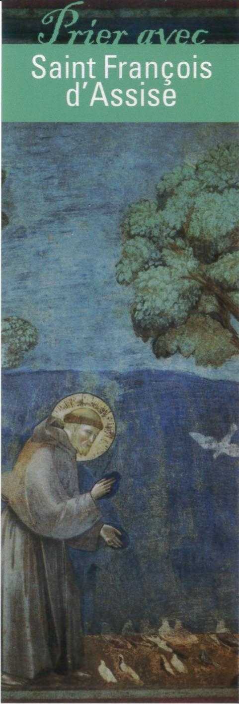 Signet Prier avec Saint François d'Assise - Lot de 10 - Prier avec quelques grands témoins